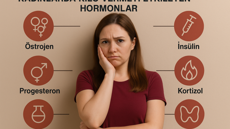 Kadınların Daha Kolay Kilo Vermesini Engelleyen 5 Hormonel Sebep