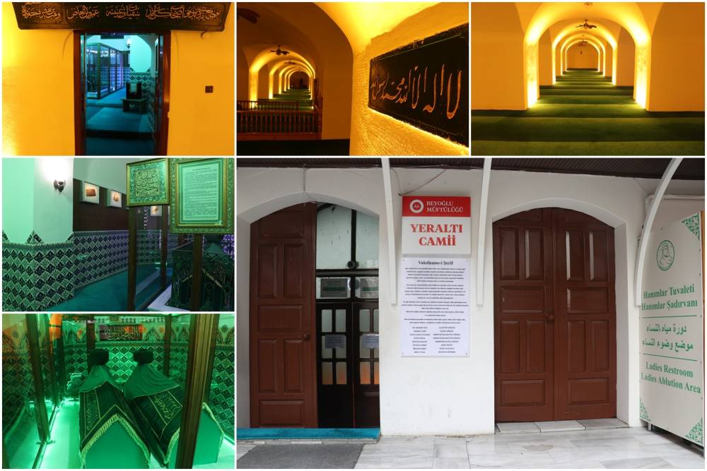 Tarihin derinliğinde saklı bir m&acirc;bed: Yeraltı Camii