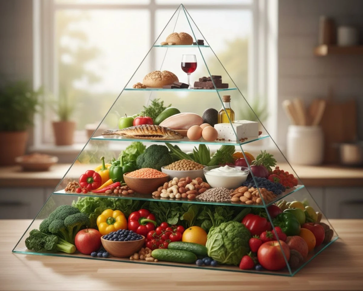 ABD&rsquo;nin Yeni Beslenme Piramidine Uzman Yorumu: "Ger&ccedil;ek Gıda &Ouml;nemli Ancak Riskler G&ouml;z Ardı Edilmemeli"