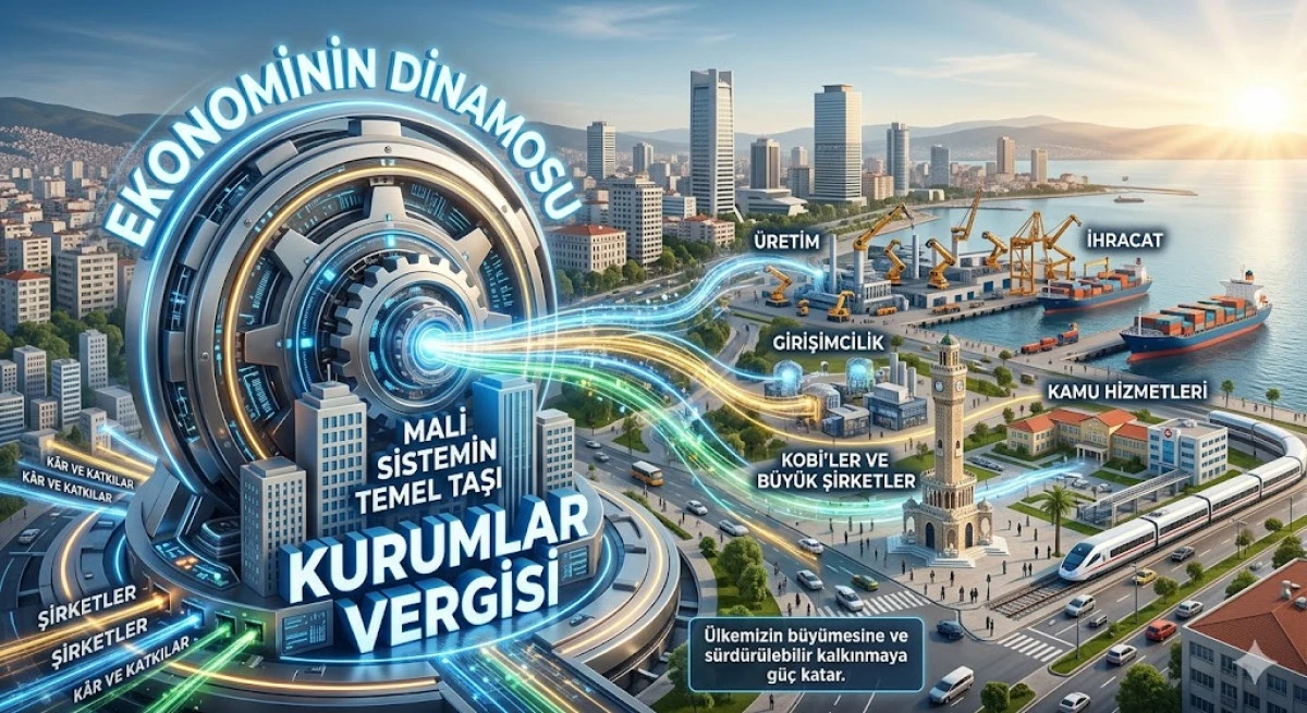 EKONOMİNİN DİNAMOSU: MALİ SİSTEMİN TEMEL TAŞI KURUMLAR VERGİSİ!
