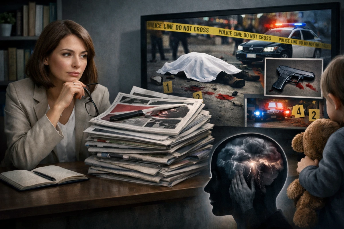 Detaylı Cinayet Haberleri Toplum Psikolojisini Zedeliyor